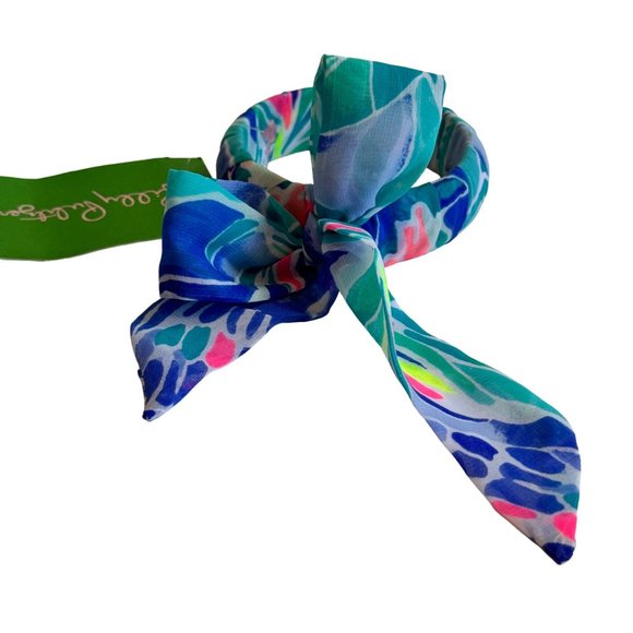 Lilly Pulitzer Fabric Wrapped Bangle NWT - Picture 3 of 4